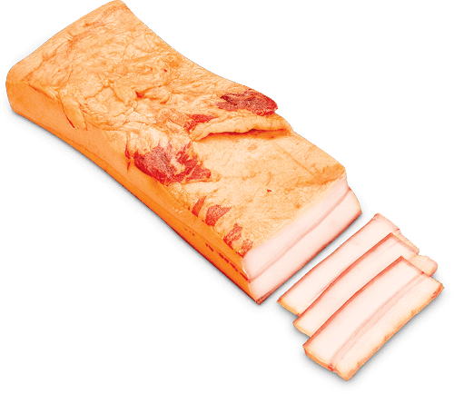 Údená slanina s kožou
